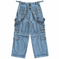 Balenciaga 2 in 1 Raver Japan Denim Jeans / Shorts, photo 3