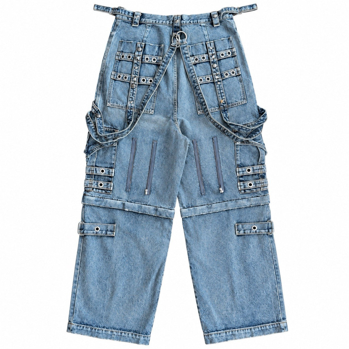 Balenciaga 2 in 1 Raver Japan Denim Jeans / Shorts, photo 3