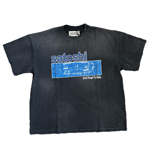 Satoshi Nakamoto Don’t Forget To Smile Oversized T-Shirt, photo 1