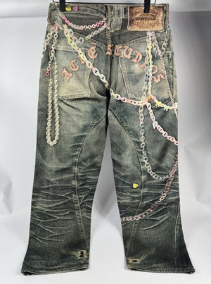 Acne Studios Loose Fit 1981F Mid Blue Jeans（写真4）