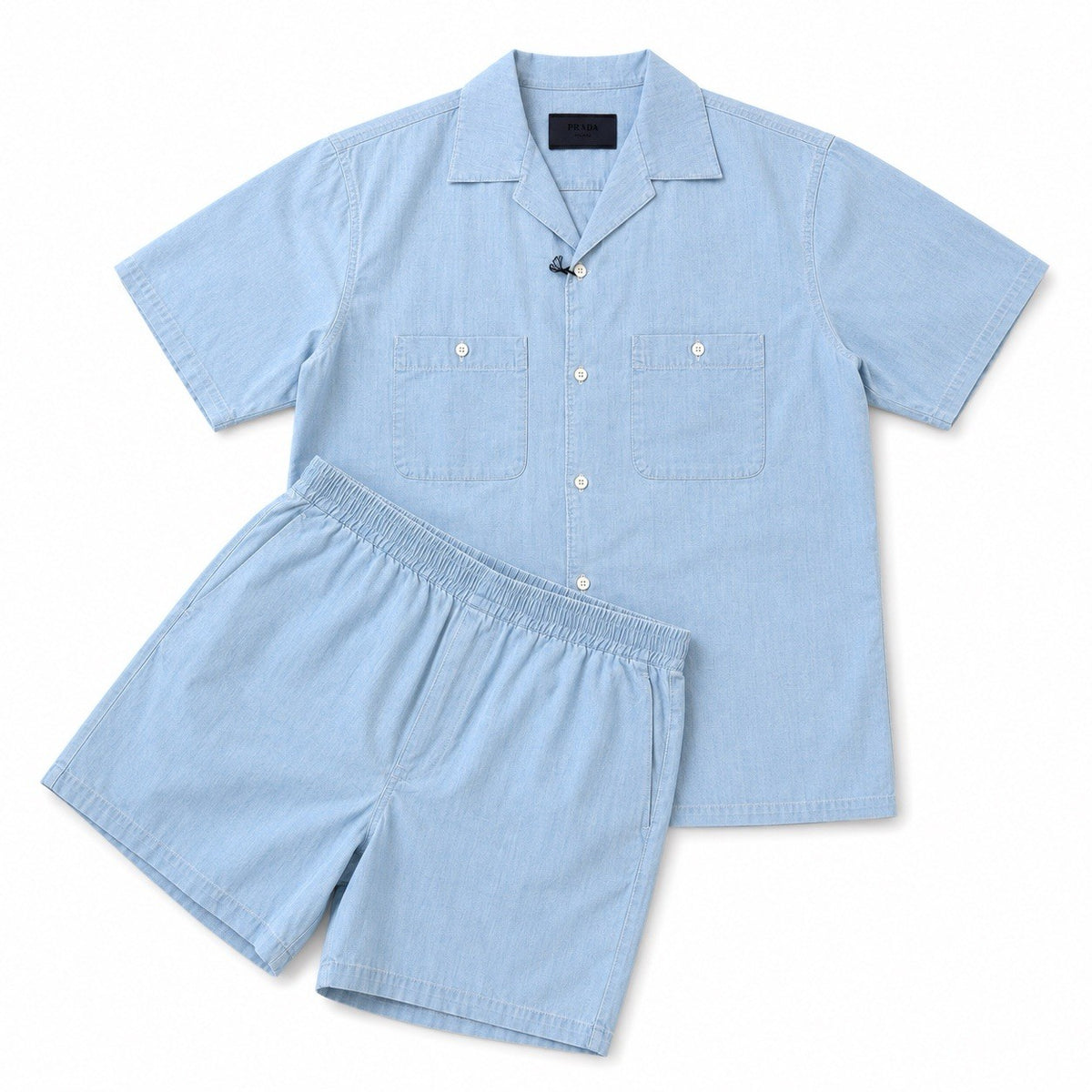 Prada Cotton Shirt And Short Set, photo 1