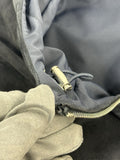 Eleventy Suede Reversible Hooded Zip Up Jacket, photo 4