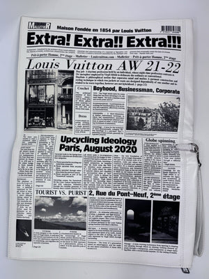 Louis Vuitton x Virgil Abloh Tourist VS Purist 2021 Newspaper Clutch Bag, photo 5