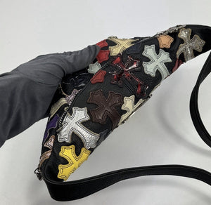 Chrome Hearts Multi Cross Snat Patch Mini Waist Bag, photo 5