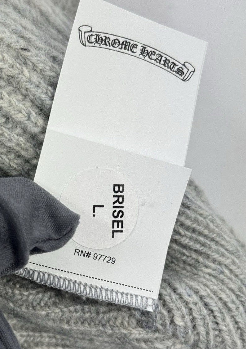 Chrome Hearts Cashmere Beanie With Silver Detail, photo 8