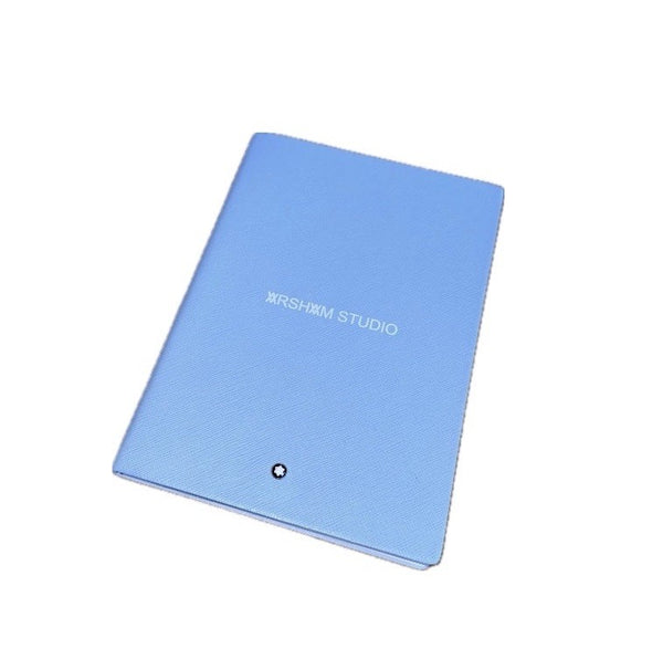 Montblanc x Daniel Arsham Studios Baby Blue Leather Notebook, photo 1
