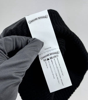 Chrome Hearts Leather Cross Patch With Cross Beanie، الصورة 7