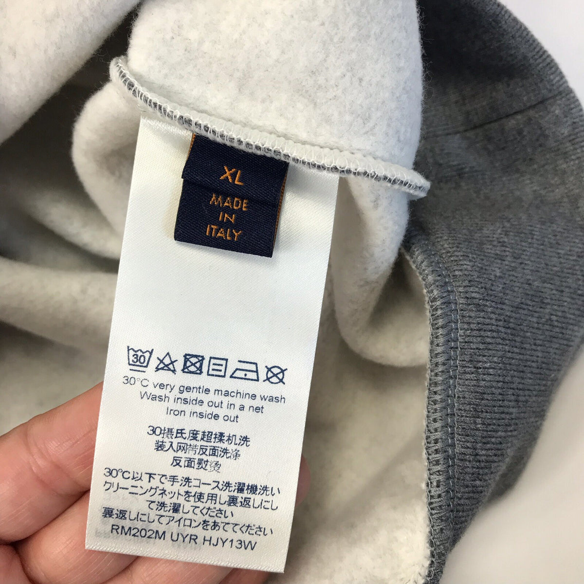 Louis Vuitton x Nigo Grey Print Crew-Neck Sweatshirt, photo 6