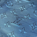 Louis Vuitton x Virgil Abloh Illusion 2054 Blue Hoodie، الصورة 3