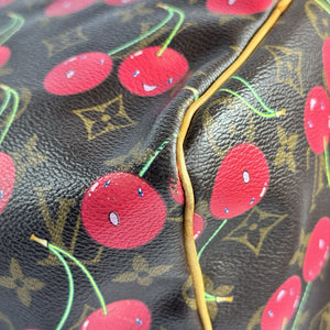 Louis Vuitton x Takashi Murakami Cherry Monogram 45 Keepall Duffle 2005 Cerises، الصورة 17