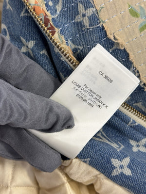 Louis Vuitton x Virgil Abloh Floral Monogram Padded Denim Jacket, photo 13