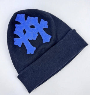 Chrome Hearts Triple Cross Leather Patch Beanie Mask, photo 5