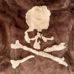 Mastermind World Faux Fur Skull Back Jacket, photo 3