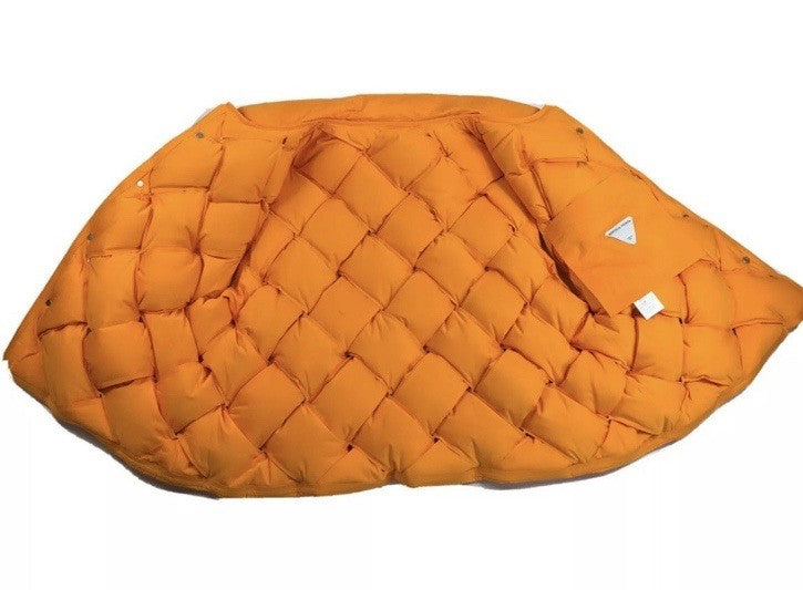 Bottega Veneta Tangerine Intrecciato Tech Nylon Vest, photo 5