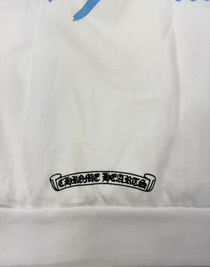Chrome Hearts St. Barth Exclusive Horseshoe Cross Print Hoodie، الصورة 7