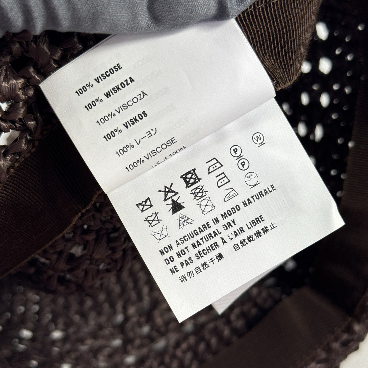 Miu Woven Fabric Hat, photo 9