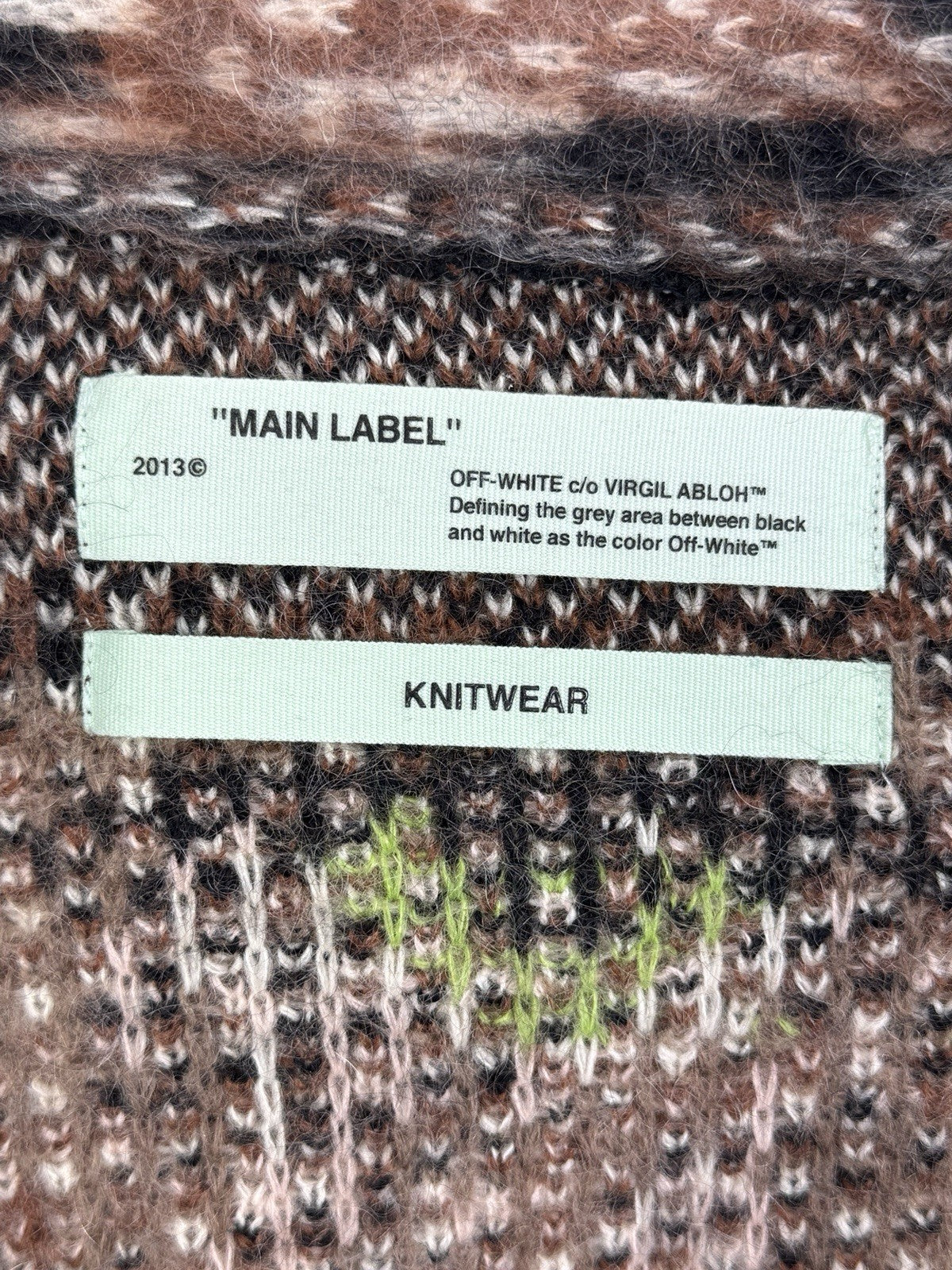 Off-White Leopard Print Oversized Cardigan, photo 5