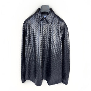Bottega Veneta Intrecciato Lambskin Shirt（写真2）