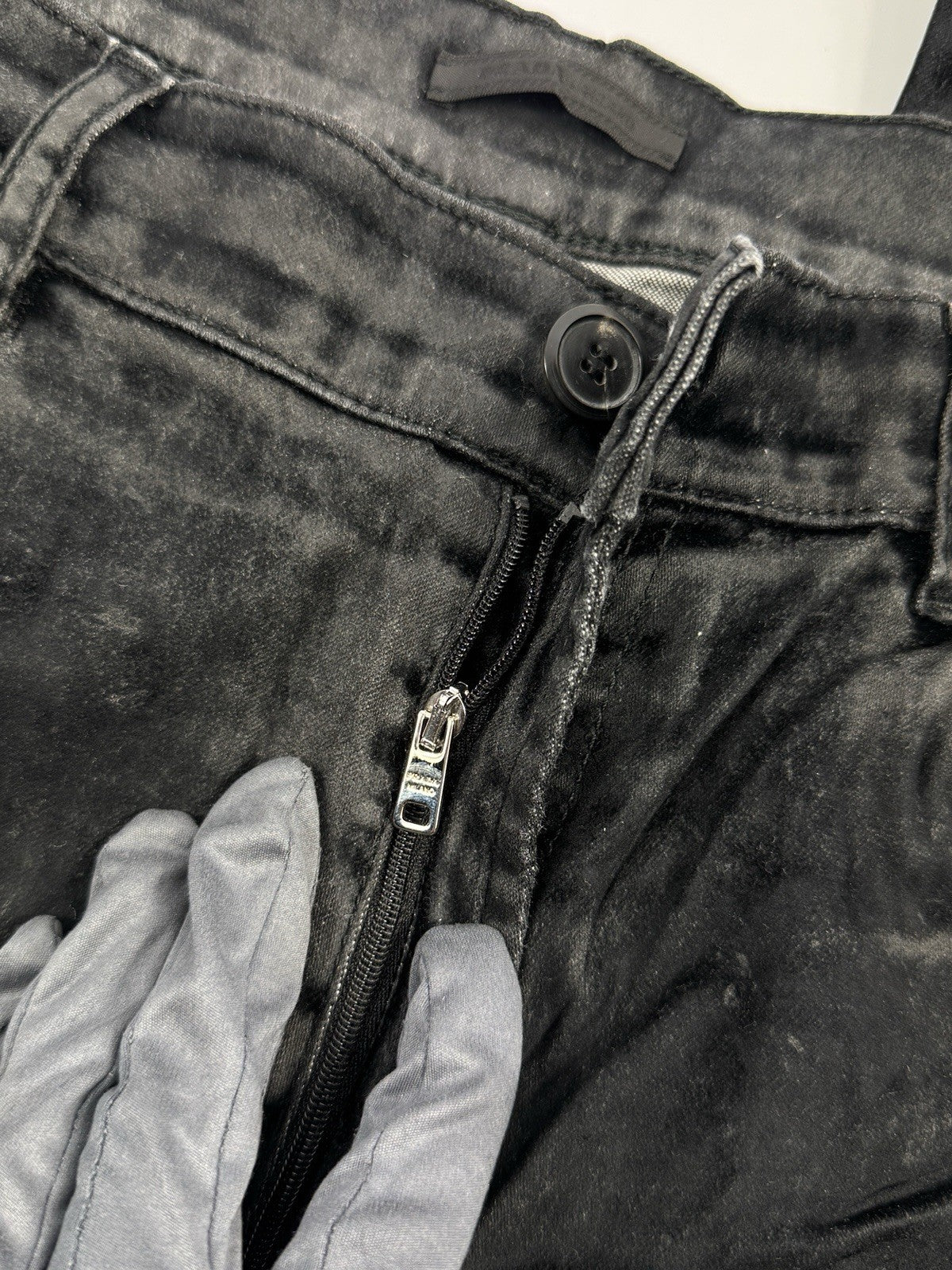 Prada Triangle Logo Velvet Shirt & Trousers, photo 18