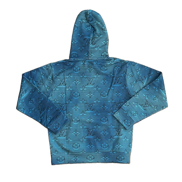 Louis Vuitton x Virgil Abloh Illusion 2054 Blue Hoodie, photo 1