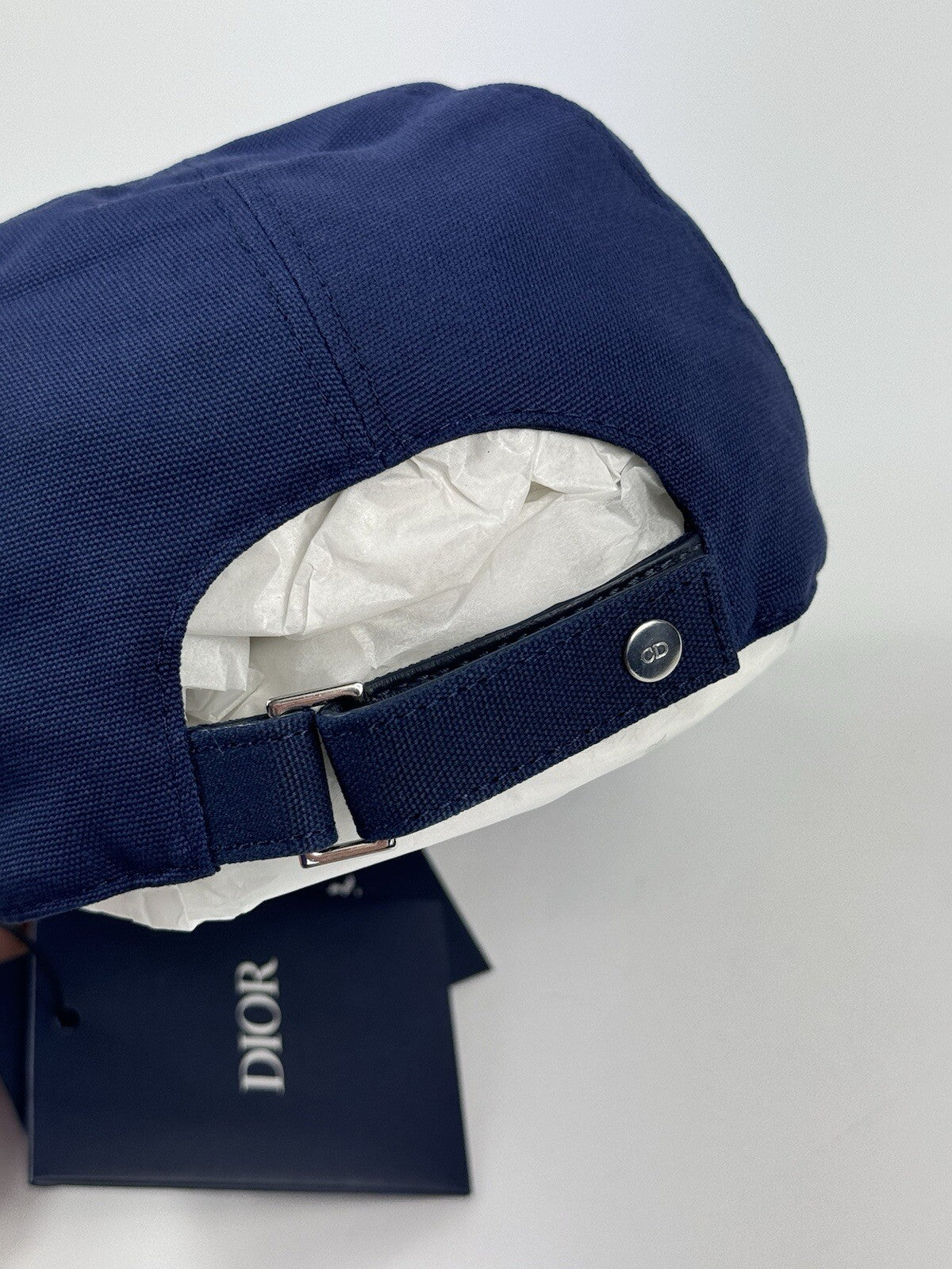 Dior Logo Adjustable Cap, photo 4