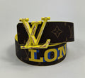 Louis Vuitton x Virgil Abloh ‘London’ Print Reversible Belt، الصورة 2