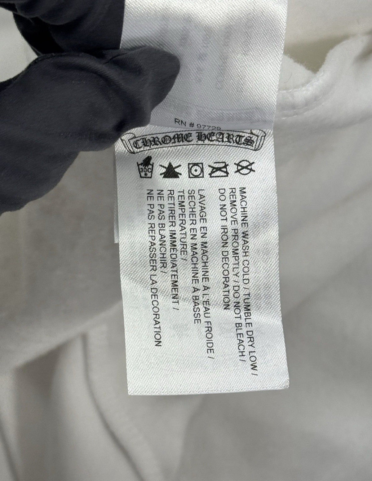 Chrome Hearts St. Barth Exclusive Horseshoe Cross Print Hoodie, photo 10