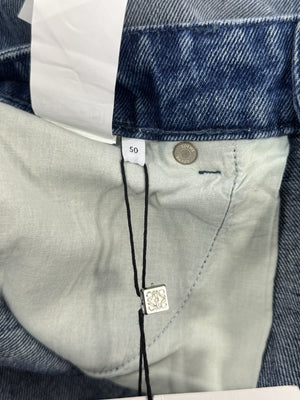 Loewe x Paula’s Ibiza Straight Leg Patchwork Denim Jeans، الصورة 7