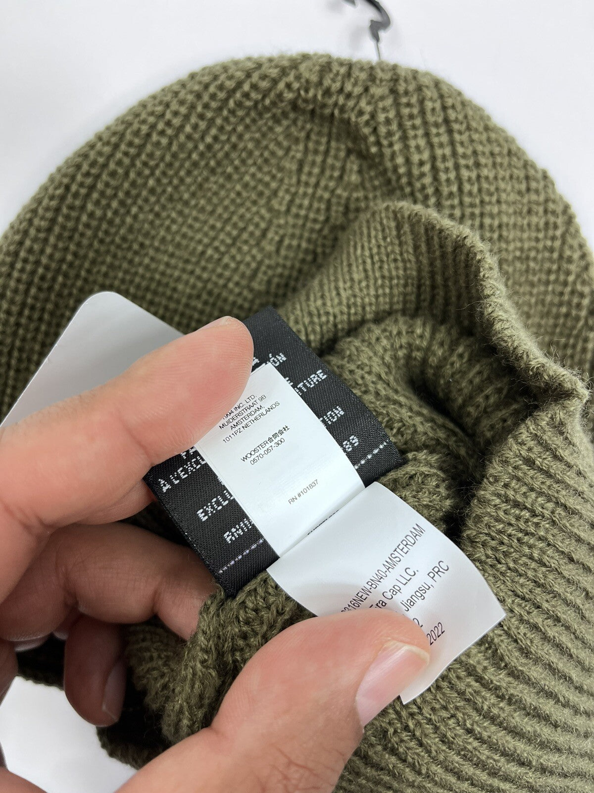 Supreme x New Era Logo Khaki Balaclava, photo 7
