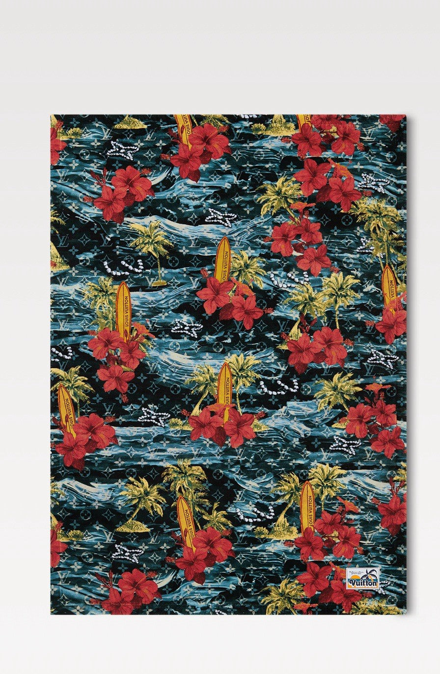 Louis Vuitton x Pharrell Monogram Print Beach Towel M79818, photo 2