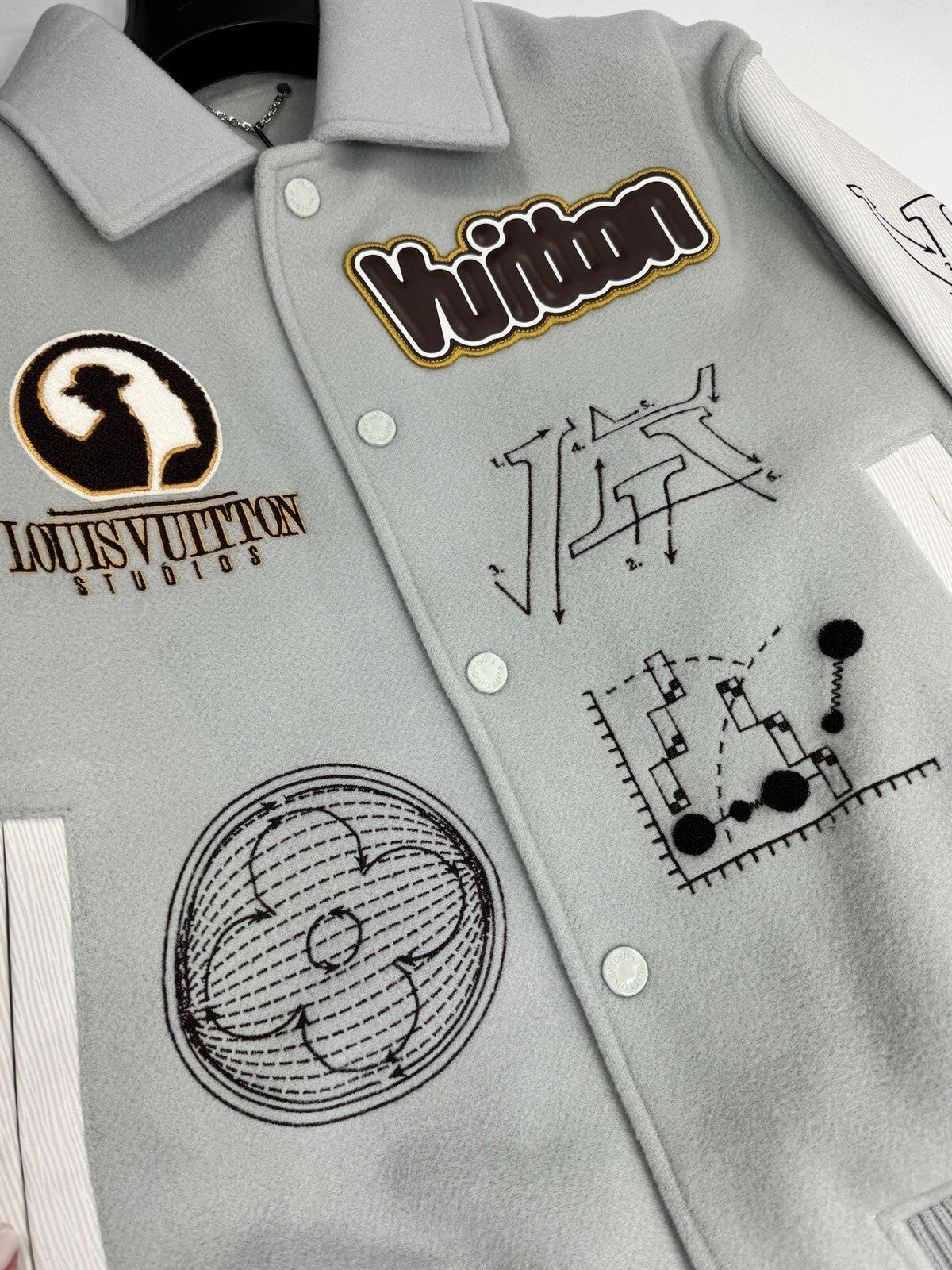 Louis Vuitton x Kidsuper Studios Varsity Jacket, photo 6