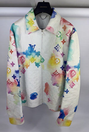 Louis Vuitton By Virgil Abloh Watercolour Leather Jacket（写真2）