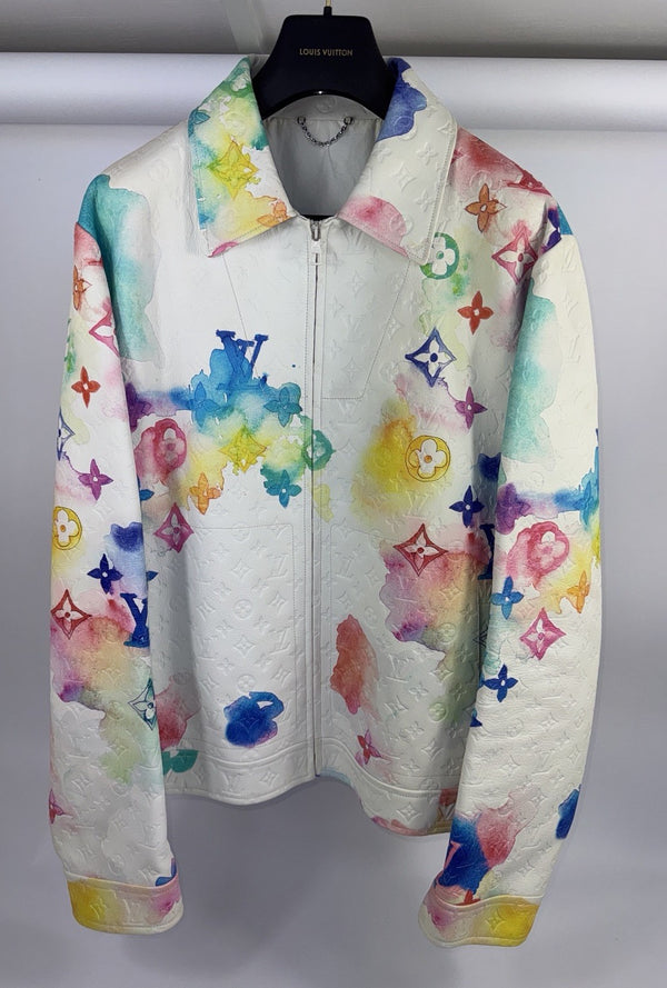 Louis Vuitton By Virgil Abloh Watercolour Leather Jacket, photo 2