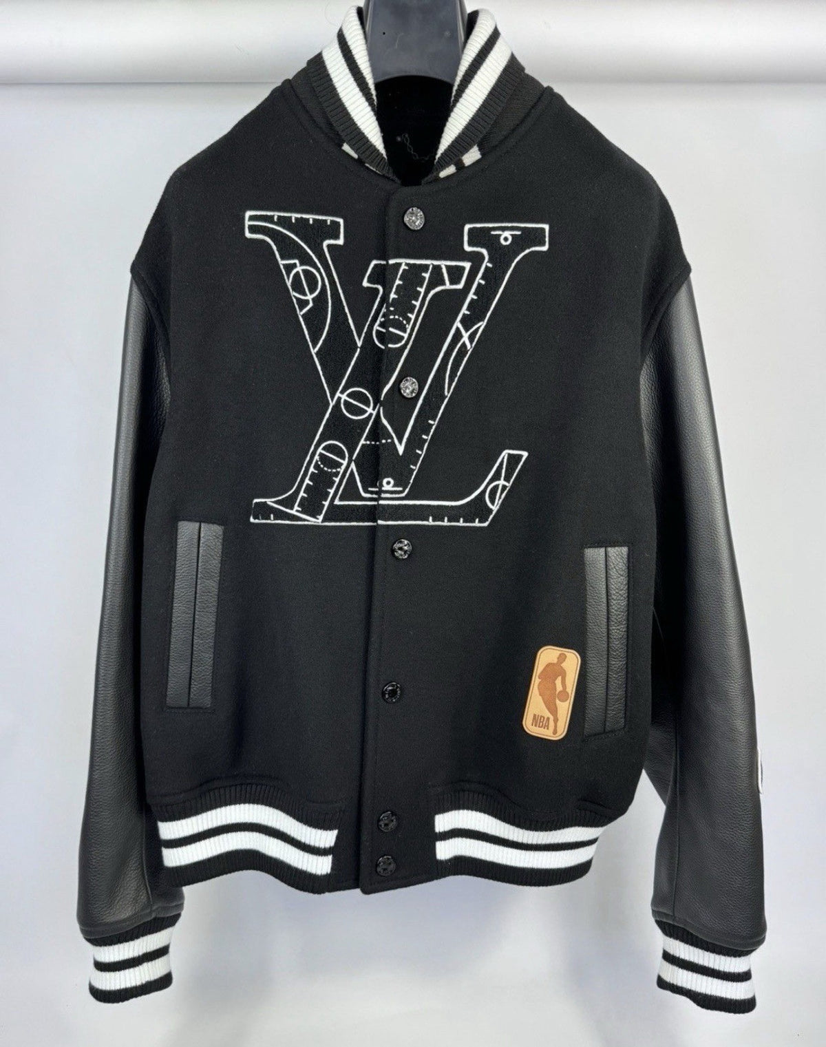 Louis Vuitton x NBA Logo Embossed Varsity Jacket, photo 3