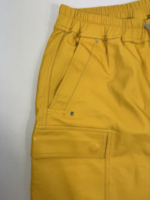 Rick Owens Boxy Leather Shorts（写真8）