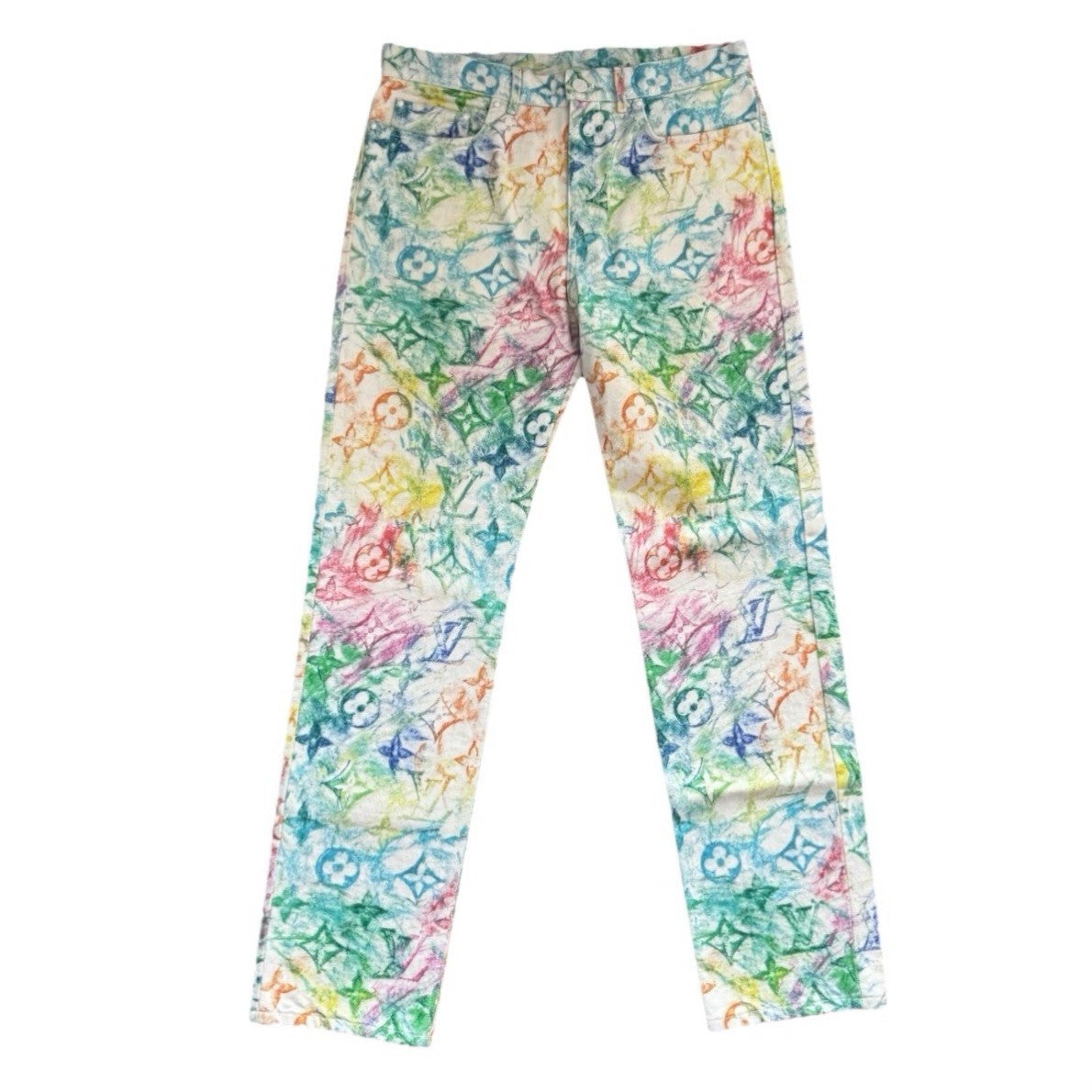 Louis Vuitton x Virgil Abloh Crayon Monogram Denim Jeans, photo 1