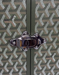Goyard Limited Edition Hand Painted Numbered Bourget PM Cabin Trolley Suitcase（写真11）