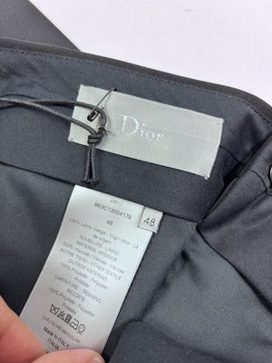Dior Ruban Logo Black Smart Trousers, photo 9