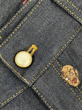 Louis Vuitton×Pharrellヘンリー・タイラー 刺繍入りジーンズ（写真7）
