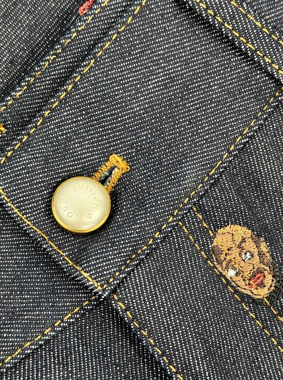 Louis Vuitton x Pharrell Henry Tyler Embroidered Jeans, photo 7