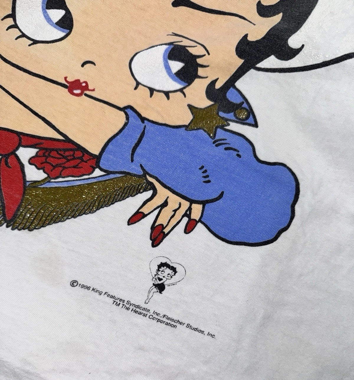 Vintage Betty Boo Cowgirl 1996 T-Shirt, photo 3