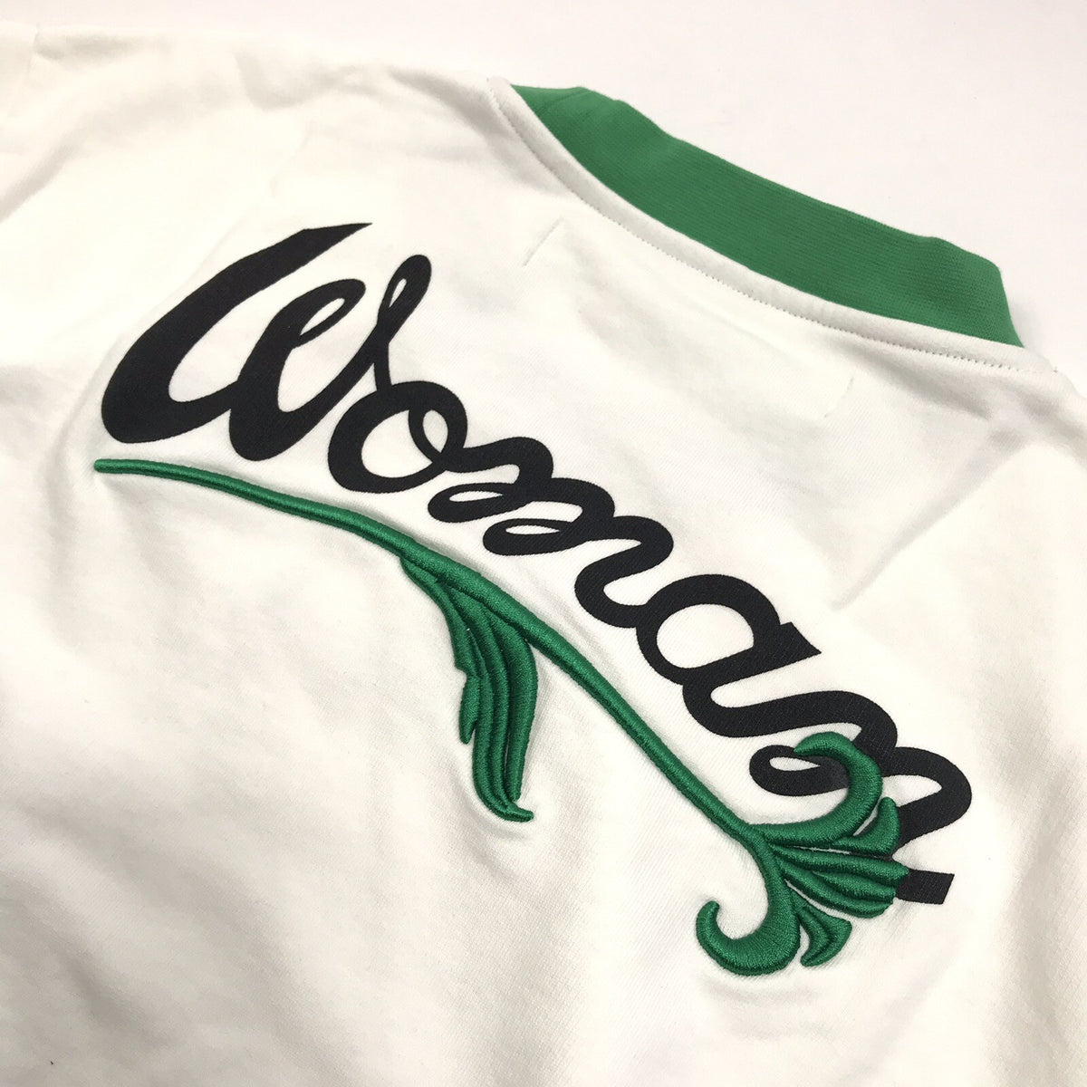 Off-white Woman Embroidered White Green Sweatshirt, photo 3