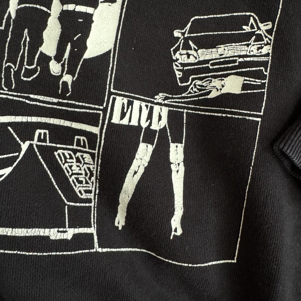 Enfants Riches Deprimes Embroidered Comic Print Oversized Hoodie, photo 10