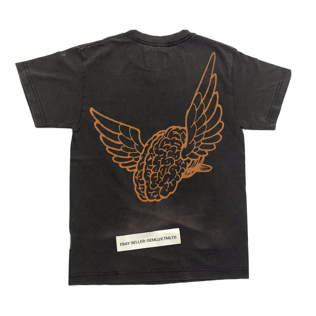 Gallery Dept Flying Wings Print Washed Black T-Shirt, photo 1