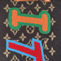 Louis Vuitton by Virgil Abloh x NBA Letter Large Scarf 2020/2021, photo 4