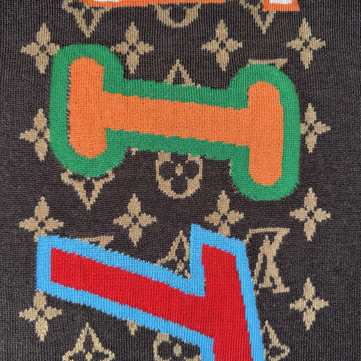Louis Vuitton by Virgil Abloh x NBA Letter Large Scarf 2020/2021, photo 4