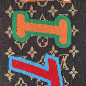 Louis Vuitton by Virgil Abloh x NBA Letter Large Scarf 2020/2021, photo 4