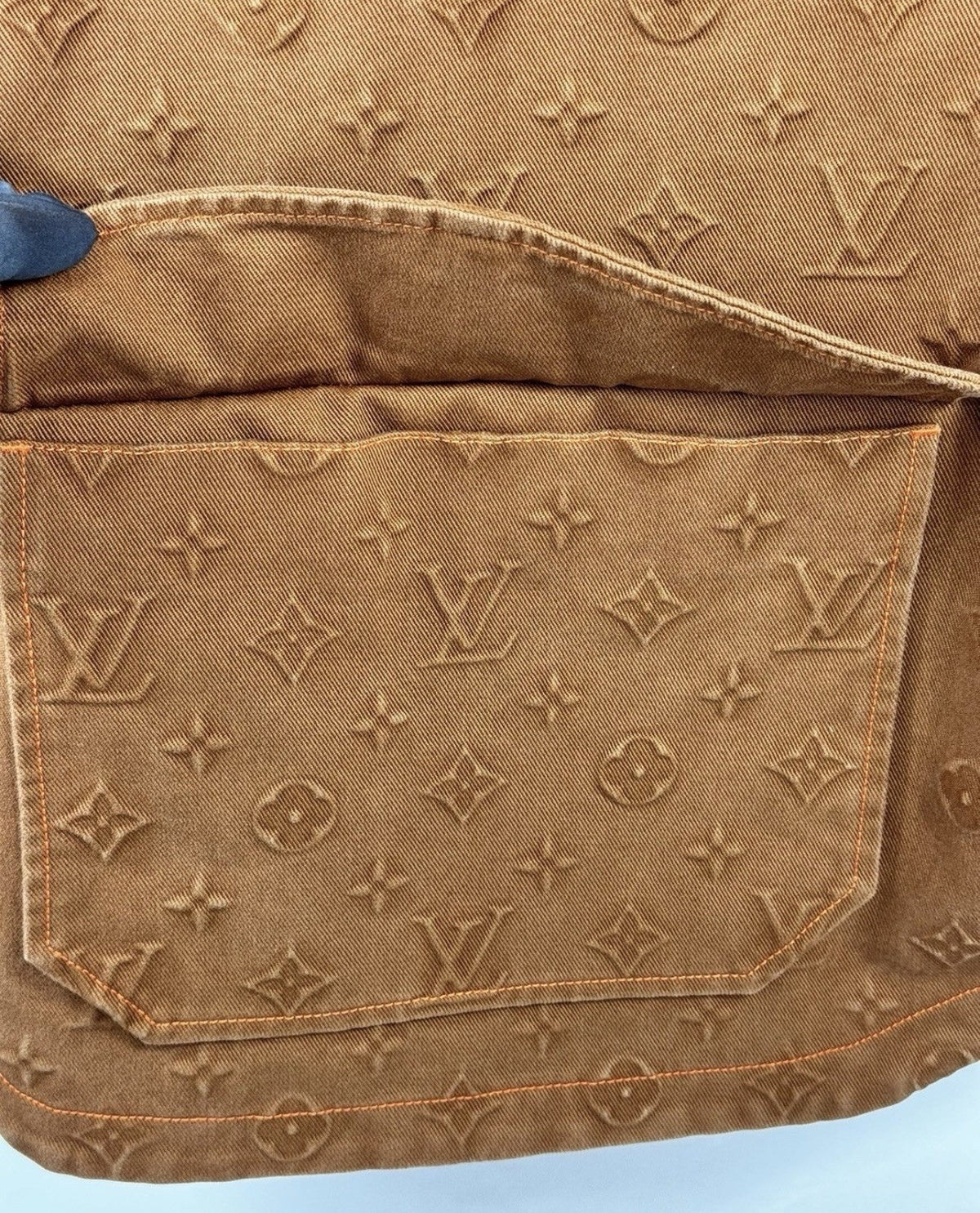 Louis Vuitton x Virgil Abloh Monogram Print Hooded Work Jacket, photo 7