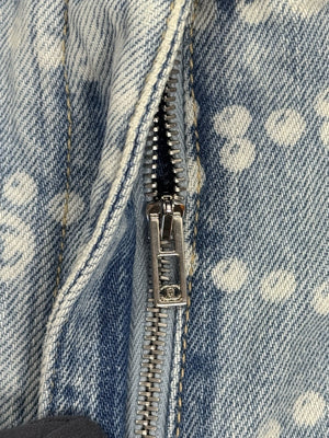 Chanel Logo Print Denim Jeans، الصورة 5