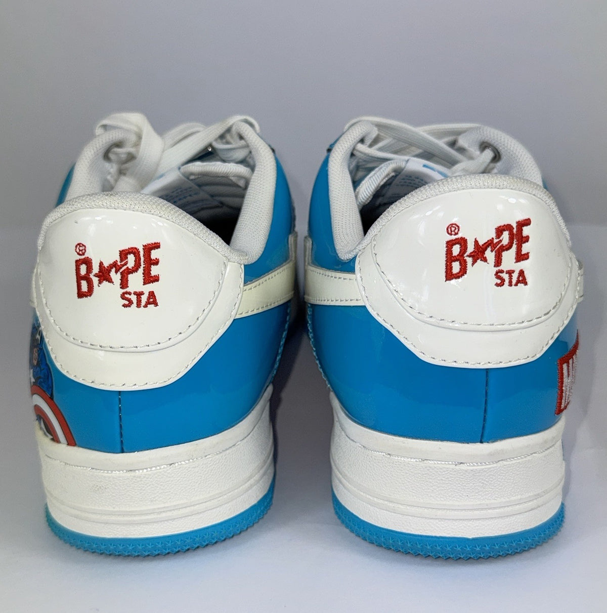 Bape A Bathing Ape Bape STA Marvel Comics Captain America Sneakers, photo 5